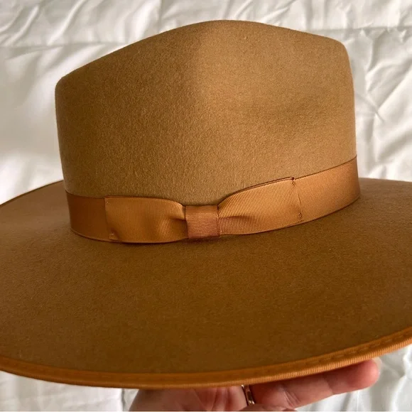 Lack of Color Wide Brim Women’s Australian Wool Hat 57cm Medium Boho Clean Girl - Picture 2 of 11